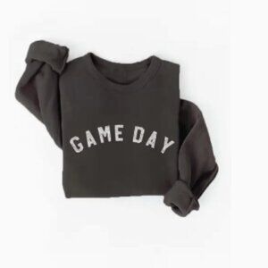 Game Day Women's Black Sweatshirt
